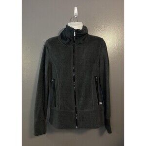 Calvin Klein Performance Jacket Womens Small Full Zip Fleece Quick Dry Pockets